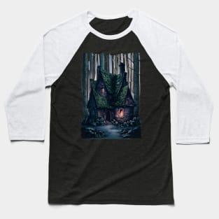 House Into the Woods Baseball T-Shirt